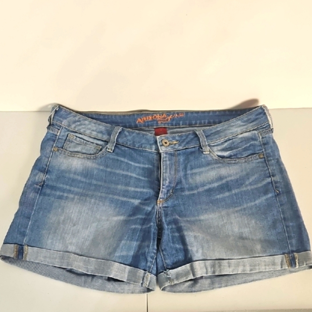 Arizona Jean Company Light Blue Denim Shorts Size 11